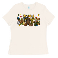 Bone army wife western Ladies Tee - texasbilliewilder