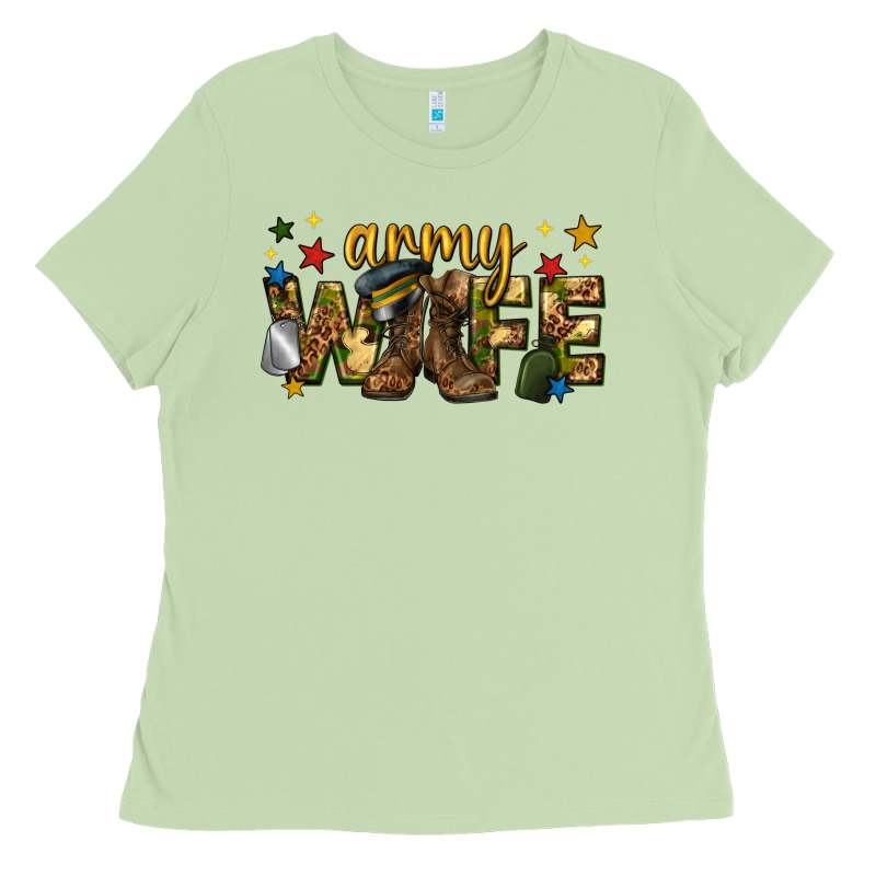 Army Wife Western Ladies Tee by texasbilliewilder | Teevron