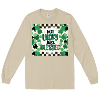 Mushroom not lucky just blessed Long Sleeve Tee - MaliasSmallBusiness