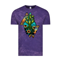 Cloud Purple cactus1 Vintage Tee - JahusDesignShop