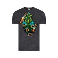 Vintage Black cactus1 Vintage Tee - JahusDesignShop