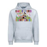 Heather Grey Easter wishes and bunny kisses Easter gnomies  Eas Urban Hoodie - CowGirlArtShop