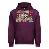 Mauve Wine Easter wishes and bunny kisses Easter gnomies  Eas Urban Hoodie - CowGirlArtShop