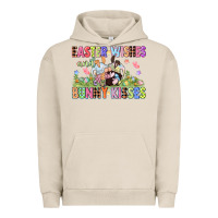 Pigment French Oak Easter wishes and bunny kisses Easter gnomies  Eas Urban Hoodie - CowGirlArtShop