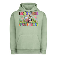 Pigment Oil Green Easter wishes and bunny kisses Easter gnomies  Eas Urban Hoodie - CowGirlArtShop