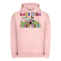 Pigment Salmon Easter wishes and bunny kisses Easter gnomies  Eas Urban Hoodie - CowGirlArtShop