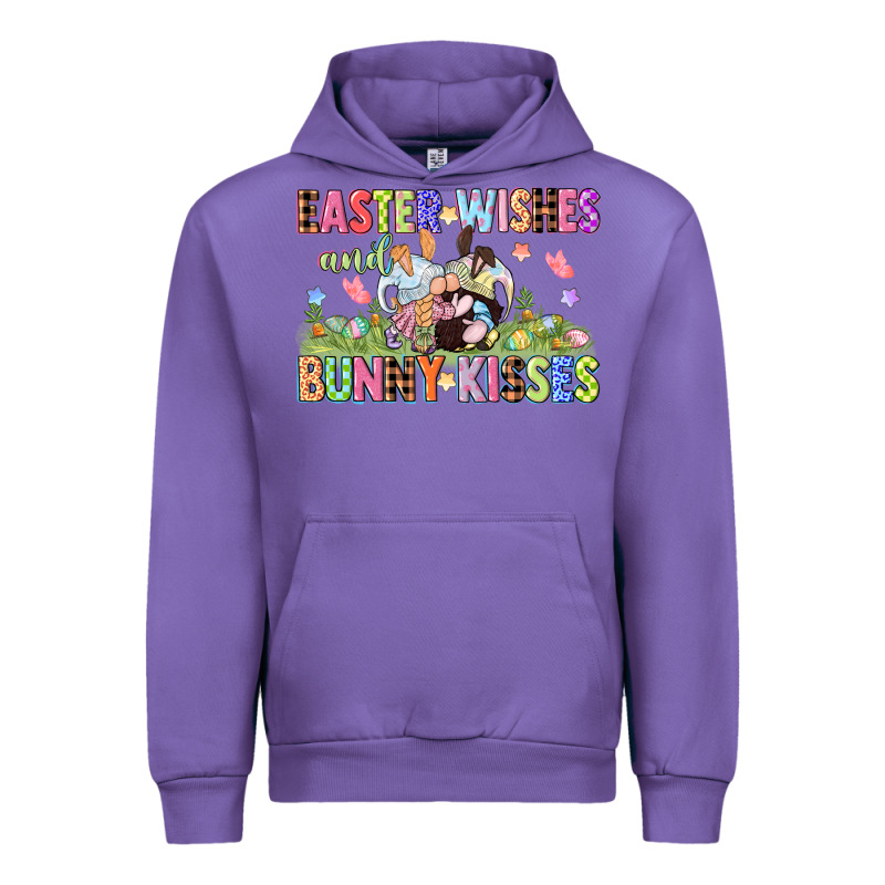 Easter Wishes And Bunny Kisses Easter Gnomies  Eas Urban Hoodie by CowGirlArtShop | Teevron