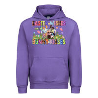 Tulip Easter wishes and bunny kisses Easter gnomies  Eas Urban Hoodie - CowGirlArtShop
