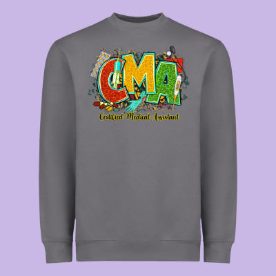 Cma Certified Medical Assistant Juneteenth Heavyweight Sweatshirt Designed By Nancycooperartshop