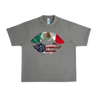 Tornado mexico usa lips Urban Heavy Tee - AdoDesignShop