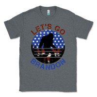 Charcoal Heather let's go brandon bigfoot Classic Tee - Jasminsmagicworld