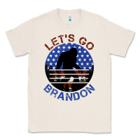 Natural let's go brandon bigfoot Classic Tee - Jasminsmagicworld