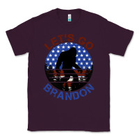 Plum let's go brandon bigfoot Classic Tee - Jasminsmagicworld