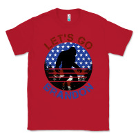 Red let's go brandon bigfoot Classic Tee - Jasminsmagicworld