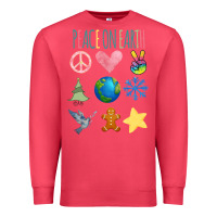 Cardinal PEACE ON EARTH Premium Sweatshirt - Bettercallsaul