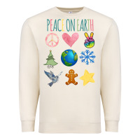 Sandshell PEACE ON EARTH Premium Sweatshirt - Bettercallsaul