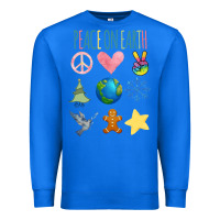 True Royal PEACE ON EARTH Premium Sweatshirt - Bettercallsaul