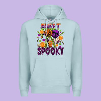 Sweet And Spooky Premium Hoodie Designed By Texasbilliewilder