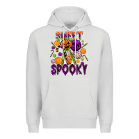 Dove Grey Sweet and Spooky Premium Hoodie - texasbilliewilder