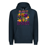 Navy Sweet and Spooky Premium Hoodie - texasbilliewilder