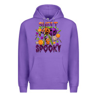 Purple Sweet and Spooky Premium Hoodie - texasbilliewilder