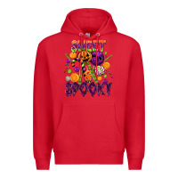 Red Sweet and Spooky Premium Hoodie - texasbilliewilder