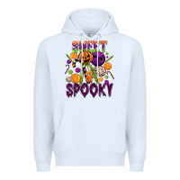 White Sweet and Spooky Premium Hoodie - texasbilliewilder