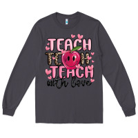 Smoke teach teach teach with love Long Sleeve Tee - MaliasSmallBusiness