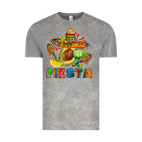 Cloud Rock fıesta with avocado and sombrero Vintage Tee - AdoDesignShop