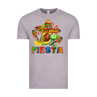 Vintage Zinc fıesta with avocado and sombrero Vintage Tee - AdoDesignShop