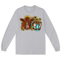 Moon Dust sunflower coffee cup red angus gemstone Long Sleeve Tee - JahusDesignShop