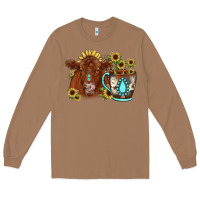 Toasted Coconut sunflower coffee cup red angus gemstone Long Sleeve Tee - JahusDesignShop