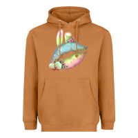 Meerkat Eared Paster Color Easter Lips Heavyweight Hoodie - Bettercallsaul