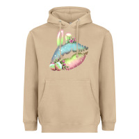 Mushroom Eared Paster Color Easter Lips Heavyweight Hoodie - Bettercallsaul