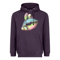 Plum Eared Paster Color Easter Lips Heavyweight Hoodie - Bettercallsaul