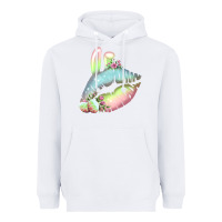 White Eared Paster Color Easter Lips Heavyweight Hoodie - Bettercallsaul