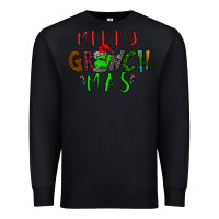 Black Merry Grinch Mas Premium Sweatshirt - Bettercallsaul