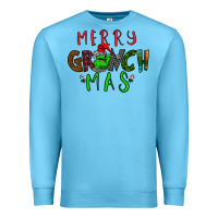 Ocean Blue Merry Grinch Mas Premium Sweatshirt - Bettercallsaul