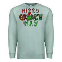 Seafoam Merry Grinch Mas Premium Sweatshirt - Bettercallsaul
