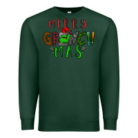 Sports Green Merry Grinch Mas Premium Sweatshirt - Bettercallsaul