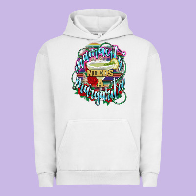 Mamacita Needs A Margarita Mexico Urban Hoodie Designed By Howdyjamesfarm