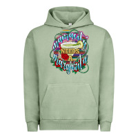 Pigment Oil Green Mamacita needs a Margarita Mexico Urban Hoodie - HowdyJamesFarm