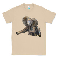 Mushroom Baby Elephant Classic Tee - LillyAllenDesigns