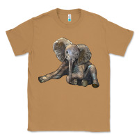 Toasted Coconut Baby Elephant Classic Tee - LillyAllenDesigns