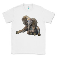 White Baby Elephant Classic Tee - LillyAllenDesigns