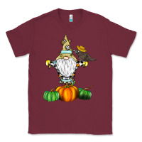 Burgundy Scracrow Classic Tee - CowhideDigitalArt