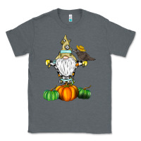 Charcoal Heather Scracrow Classic Tee - CowhideDigitalArt