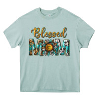 Arona western blessed mom with sunflower Heavy Core Tee - texasbilliewilder