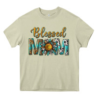Mossy western blessed mom with sunflower Heavy Core Tee - texasbilliewilder