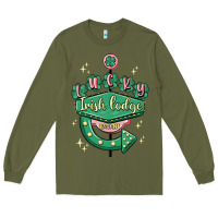 Army Green irish lodge vacant Long Sleeve Tee - MaliasSmallBusiness